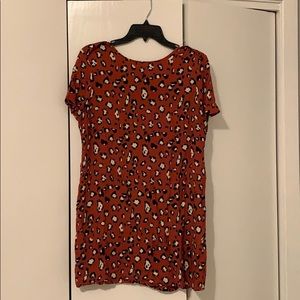 Evereve Leopard Tunic/Dress